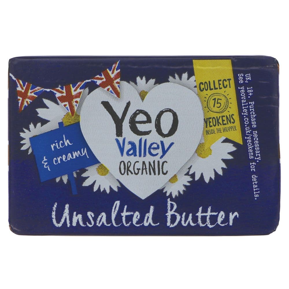 Butter - Yeo Valley Unsalted 200g