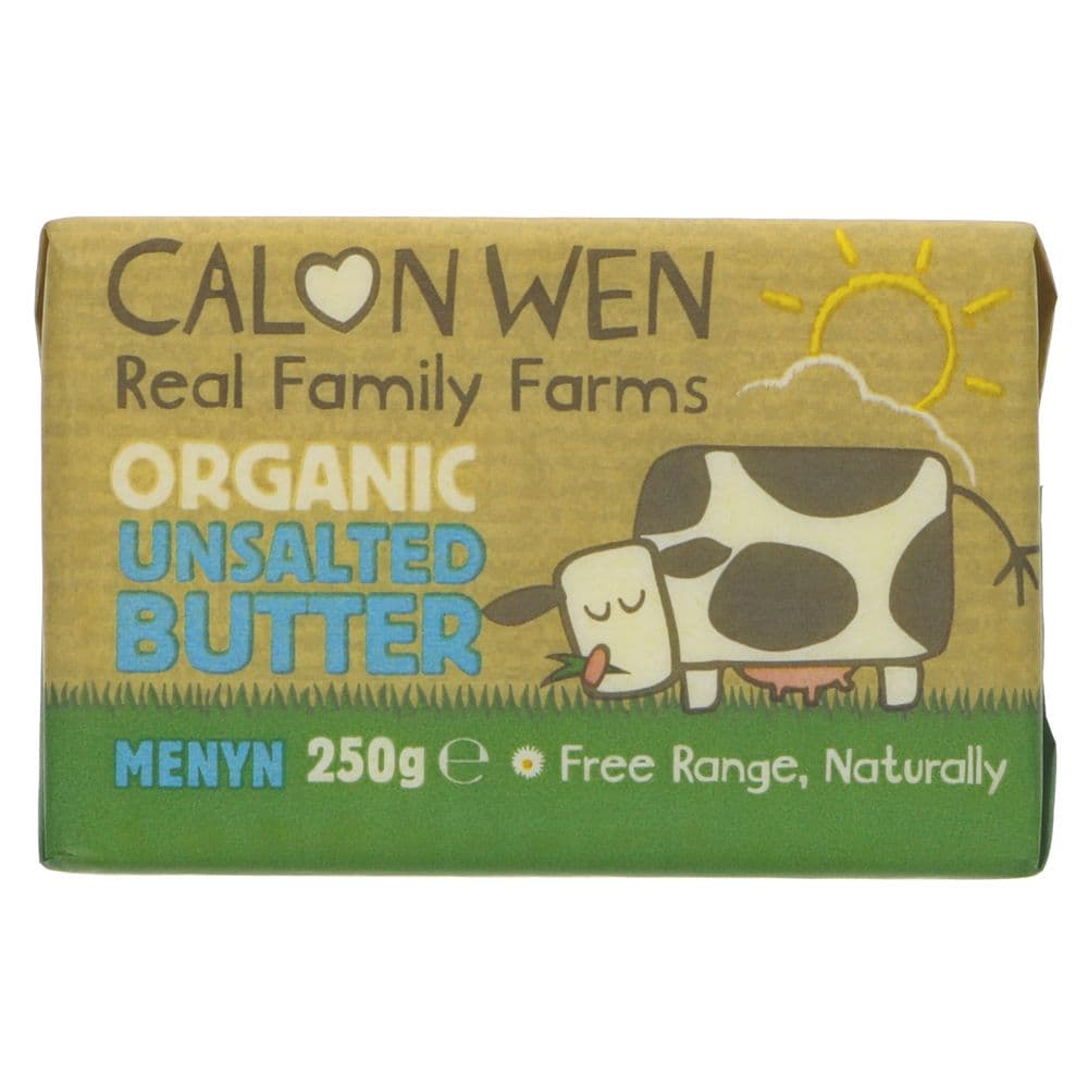 Butter - Calon Wen Unsalted 250g